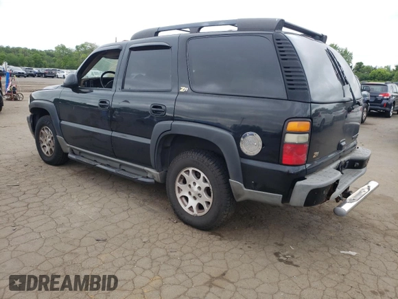 2004 Chevrolet Tahoe Z71 с VIN 1GNEK13T34R264169, выставлен на аукционе Copart как лот 57780135 с пробегом Не указан миль и На запчасти • Non repairable. История ставок и продаж доступна на DreamBid. Изображение 2.