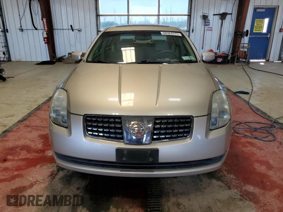 2005 Nissan Maxima SE с VIN 1N4BA41EX5C860913, выставлен на аукционе Copart как лот 60324575 с пробегом 65 913 миль миль и Списание • Salvage title. История ставок и продаж доступна на DreamBid. Изображение 5.