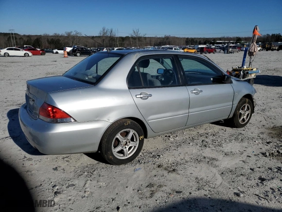 2004 Mitsubishi Lancer ES with VIN JA3AJ26E44U020510, listed as a Copart auction lot 89262595 with 189,497 mi miles and Salvage Title. Bid and sale history available at carsss.com. Image 3.