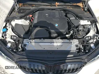 2023 BMW 3 Series 330i with VIN 3MW69FF0XP8D71173, listed as a Copart auction lot 52197215 with 2,290 mi miles and Non repairable. Bid and sale history available at DreamBid. Image 11.