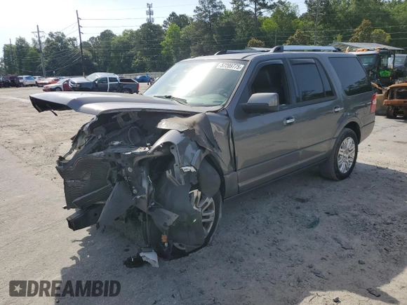2011 Ford Expedition Limited with VIN 1FMJU1K51BEF07353, listed as a Copart auction lot 57209775 with Not provided miles and Salvage title. Bid and sale history available at DreamBid. Image 1.