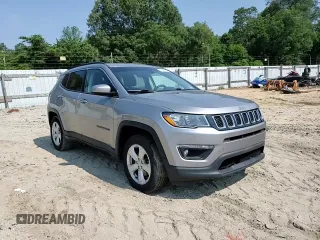 2019 Jeep Compass Latitude with VIN 3C4NJDBB3KT847058, listed as a Copart auction lot 60698065 with 90,687 mi miles and Salvage title. Bid and sale history available at DreamBid. Image 14.