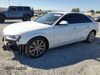 2013 Audi A4 Premium Plus with VIN WAUEFAFL8DA170227, listed as a Copart auction lot 46628335 with 126,470 mi miles and Salvage Title. Bid and sale history available at carsss.com. Image 1.