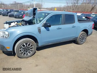2024 Ford Maverick LARIAT with VIN 3FTTW8M30RRA15545, listed as a IAAI auction lot 41800589 with 12,071 mi miles. Bid and sale history available at carsss.com. Image 2.