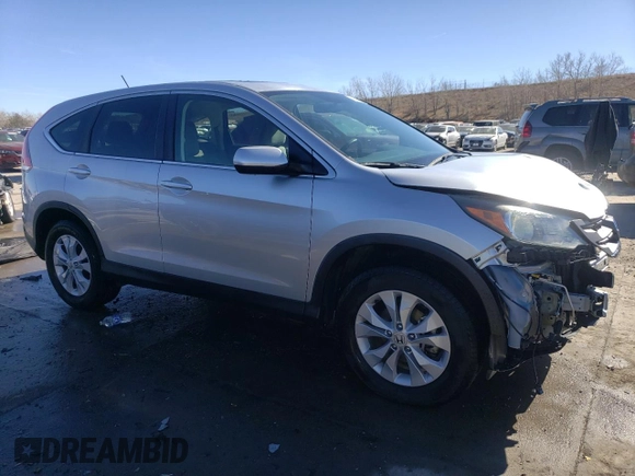 2014 Honda CR-V EX with VIN 2HKRM4H54EH605376, listed as a Copart auction lot 47317355 with 82,250 mi miles and Salvage Title. Bid and sale history available at carsss.com. Image 4.