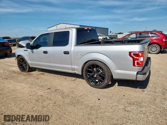 2019 Ford F-150 XL with VIN 1FTEW1E56KKF32438, listed as a Copart auction lot 60466315 with 20,444 mi miles and Salvage title. Bid and sale history available at DreamBid. Image 2.