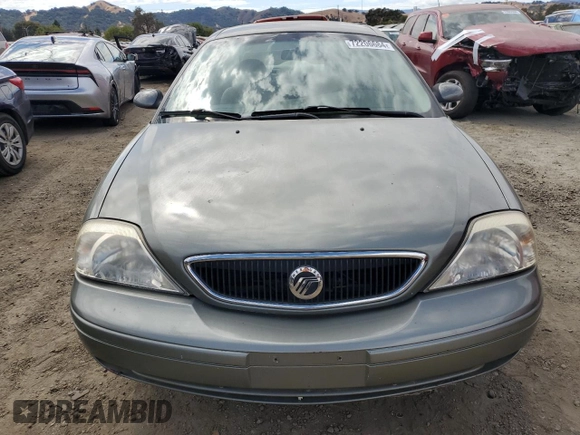 2001 Mercury Sable LS with VIN 1MEFM53U21G623749, listed as a Copart auction lot 72206684 with 97,044 mi miles and Salvage title. Bid and sale history available at DreamBid. Image 5.