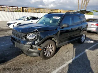 2022 Ford Bronco Sport with VIN 3FMCR9A64NRD98357, listed as a Copart auction lot 45386875 with 23,714 mi miles and Salvage Title. Bid and sale history available at carsss.com. Image 1.
