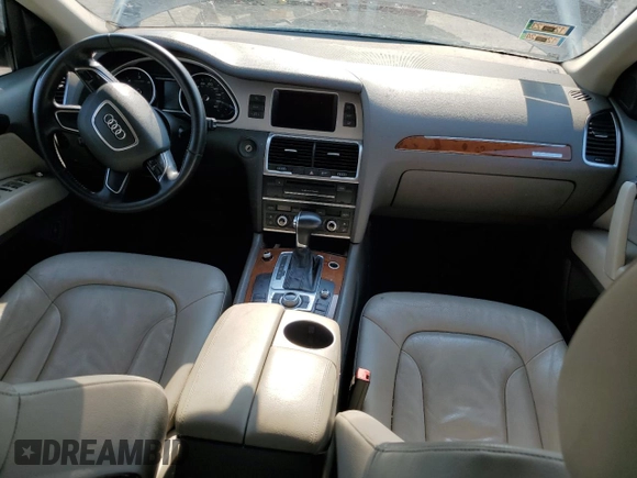 2014 Audi Q7 Premium with VIN WA1CMAFE7ED011520, listed as a Copart auction lot 63912315 with 131,218 mi miles and Clean title. Bid and sale history available at DreamBid. Image 8.