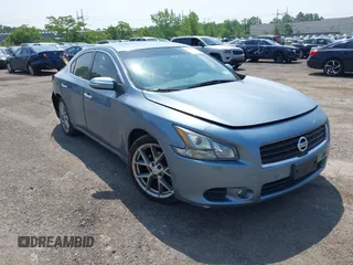 2011 Nissan Maxima SV with VIN 1N4AA5AP2BC851170, listed as a IAAI auction lot 42543199 with 138,533 mi miles and . Bid and sale history available at DreamBid. Image 1.