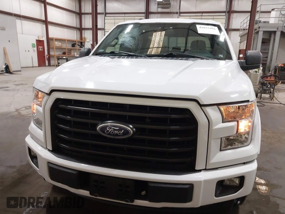 2017 Ford F-150 XL with VIN 1FTEW1CP8HKC06962, listed as a IAAI auction lot 42033408 with 43,797 mi miles. Bid and sale history available at carsss.com. Image 12.