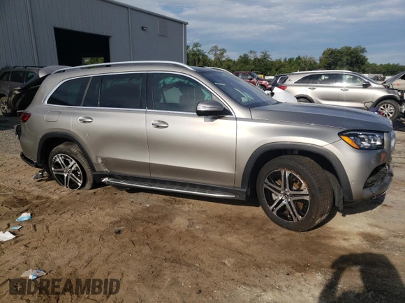 2021 Mercedes-Benz GLS with VIN 4JGFF5KE5MA425370, listed as a Copart auction lot 64064323 with 40,922 mi miles. Bid and sale history available at carsss.com. Image 4.