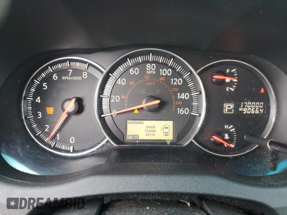 2013 Nissan Maxima SV with VIN 1N4AA5AP0DC804836, listed as a Copart auction lot 50770375 with 170,000 mi miles and Salvage Title. Bid and sale history available at DreamBid. Image 9.