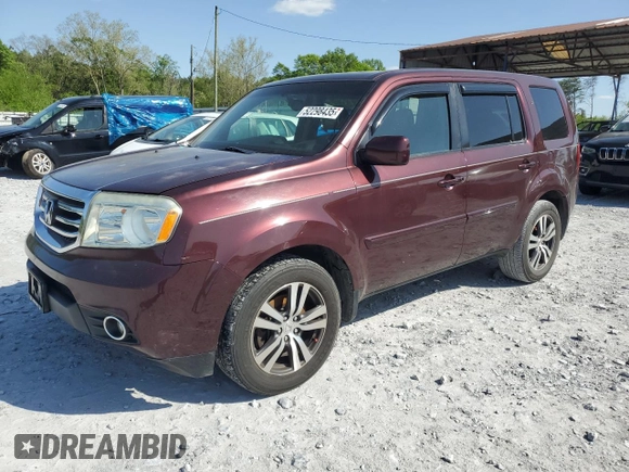 2014 Honda Pilot EX-L with VIN 5FNYF3H7XEB009642, listed as a Copart auction lot 52298435 with 245,496 mi miles and Clean Title. Bid and sale history available at carsss.com. Image 1.