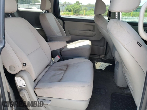 2015 Kia Sedona LX with VIN KNDMB5C14F6043095, listed as a Copart auction lot 69256824 with 181,202 mi miles and Salvage Title. Bid and sale history available at DreamBid. Image 11.
