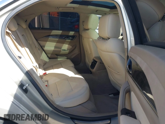 2016 Cadillac CTS Sedan Luxury Collection RWD with VIN 1G6AR5SX5G0114297, listed as a IAAI auction lot 38878385 with 60,611 mi miles. Bid and sale history available at carsss.com. Image 8.