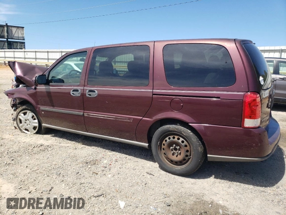2008 Chevrolet Uplander LS with VIN 1GNDV23WX8D110127, listed as a Copart auction lot 61892894 with 195,964 mi miles and Salvage Title. Bid and sale history available at carsss.com. Image 2.