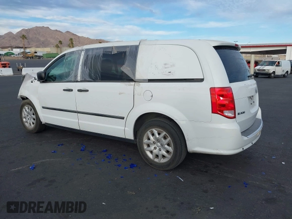 2015 Ram Cargo Van Tradesman with VIN 2C4JRGAG3FR680246, listed as a IAAI auction lot 40596096 with Not Provided miles and . Bid and sale history available at carsss.com. Image 3.