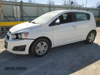 2016 Chevrolet Sonic LT with VIN 1G1JC6SH9G4163808, listed as a Copart auction lot 45896825 with 204,337 mi miles and Salvage Title. Bid and sale history available at carsss.com. Image 1.