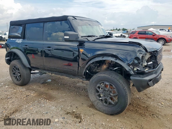 2021 Ford Bronco с VIN 1FMEE5DP8MLB02805, выставлен на аукционе Copart как лот 65928745 с пробегом 52 200 миль миль и Списание • Salvage title. История ставок и продаж доступна на DreamBid. Изображение 4.