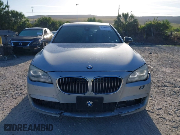 2013 BMW 7 Series 750Li xDrive with VIN WBAYF8C52DD140831, listed as a IAAI auction lot 41941071 with 207,251 mi miles. Bid and sale history available at carsss.com. Image 12.