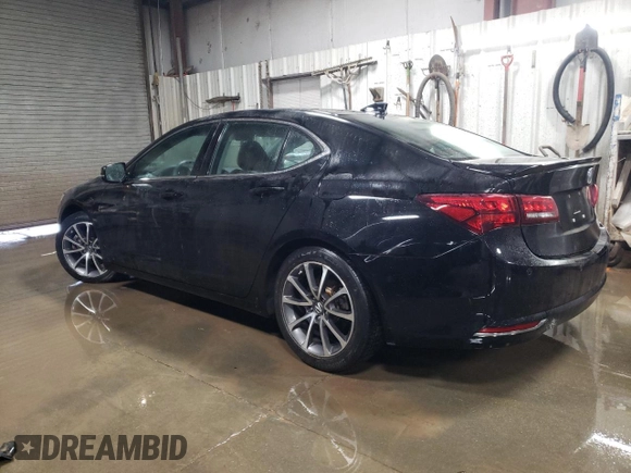2017 Acura TLX V6 w/Advance Pkg with VIN 19UUB2F76HA007103, listed as a Copart auction lot 88563265 with 49,740 mi miles and Salvage title. Bid and sale history available at DreamBid. Image 2.