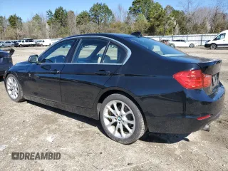 2015 BMW 3 Series 320i with VIN WBA3B1C50FK137793, listed as a Copart auction lot 49381875 with 57,874 mi miles and Salvage Title. Bid and sale history available at carsss.com. Image 2.