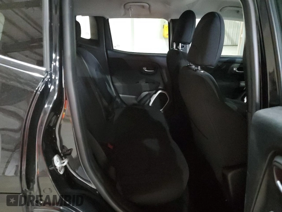 2018 Jeep Renegade Latitude with VIN ZACCJBBB4JPH73537, listed as a Copart auction lot 45895195 with 70,710 mi miles and Salvage title. Bid and sale history available at DreamBid. Image 10.
