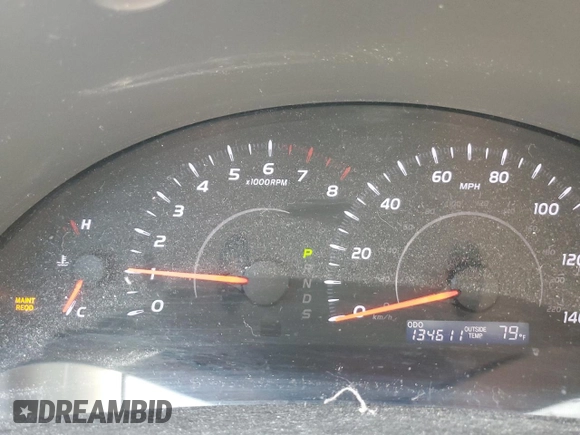 2011 Toyota Camry LE with VIN 4T1BF3EK7BU646498, listed as a Copart auction lot 60357165 with 134,611 mi miles and Salvage title. Bid and sale history available at DreamBid. Image 9.