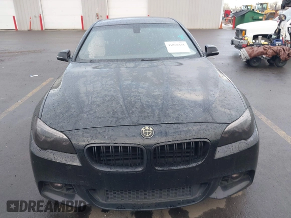 2015 BMW 5 Series 535i with VIN WBA5B1C51FG125924, listed as a IAAI auction lot 41060431 with 102,957 mi miles and . Bid and sale history available at carsss.com. Image 12.