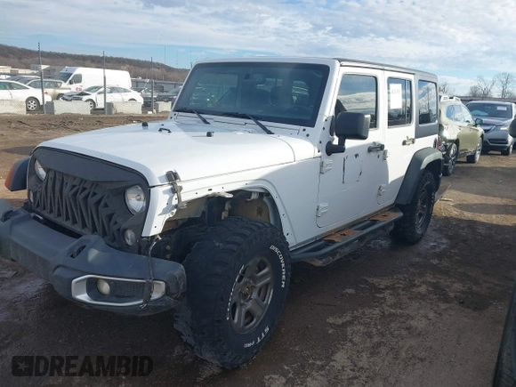 2017 Jeep Wrangler Unlimited Sport with VIN 1C4BJWDG2HL721379, listed as a IAAI auction lot 41314767 with 174,228 mi miles. Bid and sale history available at carsss.com. Image 17.