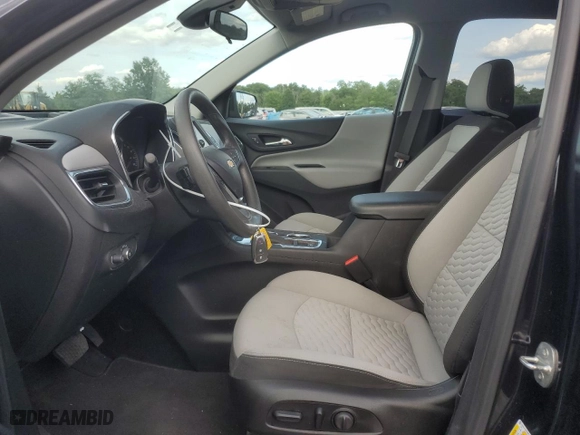 2021 Chevrolet Equinox LT with VIN 2GNAXUEV5M6158107, listed as a Copart auction lot 65142674 with 52,325 mi miles and Salvage Title. Bid and sale history available at carsss.com. Image 7.