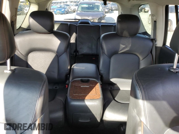 2020 Nissan Armada SL with VIN JN8AY2ND0L9110586, listed as a Copart auction lot 50541765 with 87,251 mi miles and Salvage Title. Bid and sale history available at carsss.com. Image 10.
