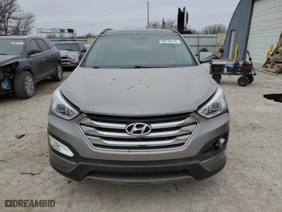 2016 Hyundai Santa Fe Sport with VIN 5XYZWDLA2GG312911, listed as a Copart auction lot 85770144 with 52,634 mi miles and Salvage Title. Bid and sale history available at carsss.com. Image 5.