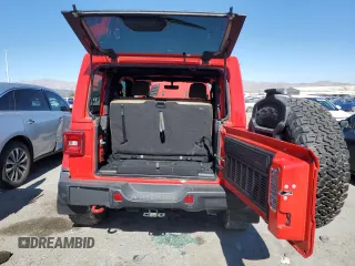 2021 Jeep Wrangler Rubicon with VIN 1C4HJXCG2MW547128, listed as a Copart auction lot 44792105 with 11,323 mi miles and Salvage title. Bid and sale history available at DreamBid. Image 6.