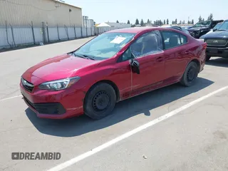2023 Subaru Impreza with VIN 4S3GKAB68P3605540, listed as a IAAI auction lot 42720388 with 35,745 mi miles and . Bid and sale history available at DreamBid. Image 2.