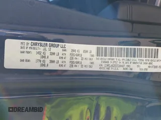 2013 Dodge Durango SXT with VIN 1C4RDJAG2DC530407, listed as a IAAI auction lot 41837441 with 133,375 mi miles and . Bid and sale history available at DreamBid. Image 9.