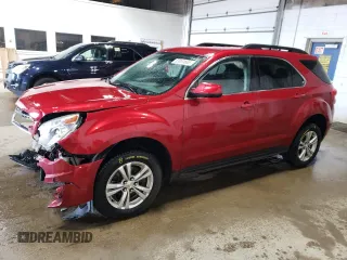 2015 Chevrolet Equinox LT with VIN 2GNFLFEK8F6356637, listed as a Copart auction lot 53951665 with 0 mi miles and Salvage Title. Bid and sale history available at carsss.com. Image 1.