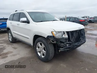 2012 Jeep Grand Cherokee Limited with VIN 1C4RJEBG4CC229571, listed as a IAAI auction lot 41565669 with 221,268 mi miles. Bid and sale history available at carsss.com. Image 1.