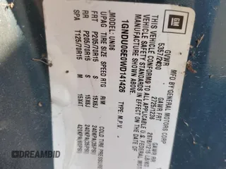 1998 Chevrolet Venture z VIN 1GNDU06E0WD141426, wystawiony jako Copart lot #63241734 z przebiegiem 68 563 mil mil oraz Nie do naprawy • Non repairable. Historia ofert i sprzedaży dostępna na DreamBid. Obrazek 12.