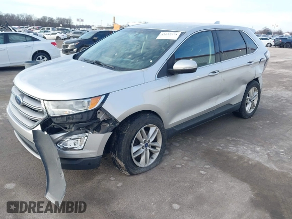 2016 Ford Edge SEL with VIN 2FMPK3J98GBC25309, listed as a IAAI auction lot 41635974 with 176,070 mi miles. Bid and sale history available at carsss.com. Image 17.