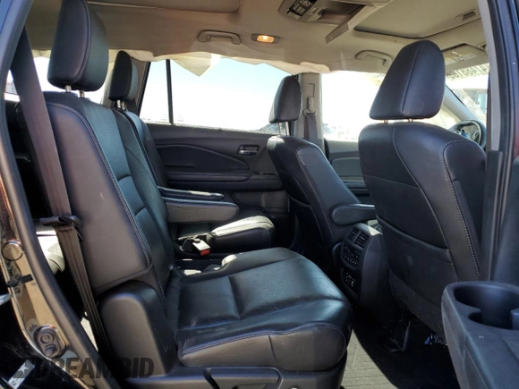 2016 Honda Pilot Elite with VIN 5FNYF6H05GB023861, listed as a Copart auction lot 47488165 with 95,632 mi miles and Salvage Title. Bid and sale history available at carsss.com. Image 11.