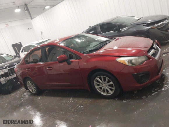 2012 Subaru Impreza Sedan 2.0i Premium with VIN JF1GJAC62CH006024, listed as a IAAI auction lot 41780867 with 143,346 mi miles. Bid and sale history available at carsss.com. Image 13.