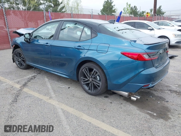 2025 Toyota Camry LE with VIN 4T1DAACK6SU105831, listed as a IAAI auction lot 41893480 with Not Provided miles and . Bid and sale history available at carsss.com. Image 3.