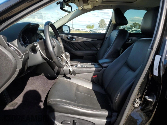 2017 Infiniti Q50 Signature Edition with VIN JN1EV7AP3HM741567, listed as a Copart auction lot 50810775 with 147,330 mi miles and Salvage Title. Bid and sale history available at DreamBid. Image 7.