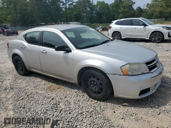 2012 Dodge Avenger SE with VIN 1C3CDZAB2CN102238, listed as a Copart auction lot 54088775 with 167,512 mi miles and Clean Title. Bid and sale history available at carsss.com. Image 4.