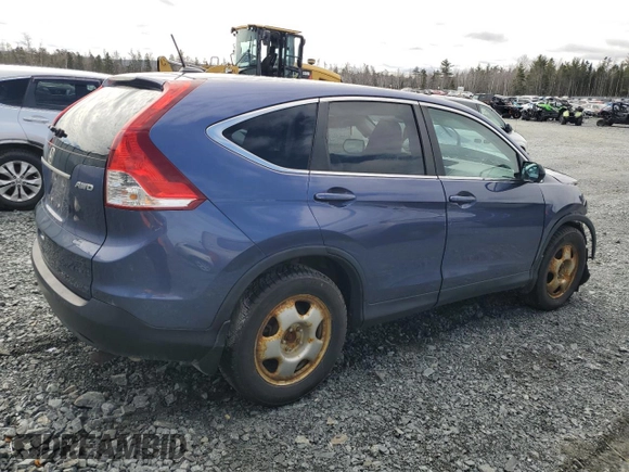 2014 Honda CR-V EX-L with VIN 2HKRM4H71EH111204, listed as a Copart auction lot 52102685 with Not Provided miles and Salvage Title. Bid and sale history available at carsss.com. Image 3.