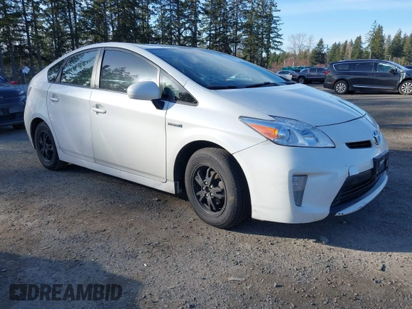 2015 Toyota Prius Four with VIN JTDKN3DU9F0471369, listed as a IAAI auction lot 41725887 with 161,489 mi miles. Bid and sale history available at carsss.com. Image 1.