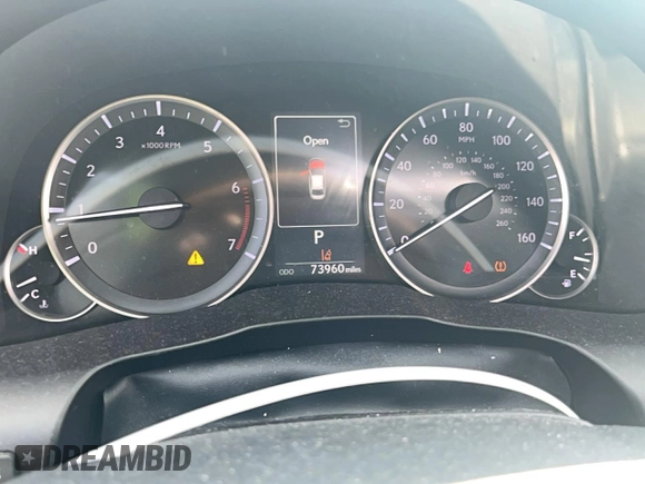 2018 Lexus ES with VIN 58ABK1GG4JU086505, listed as a Copart auction lot 52290895 with 73,960 mi miles and Salvage Title. Bid and sale history available at carsss.com. Image 9.