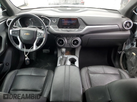 2020 Chevrolet Blazer LT with VIN 3GNKBDRS0LS646514, listed as a Copart auction lot 54405445 with 82,321 mi miles and Salvage title. Bid and sale history available at DreamBid. Image 8.